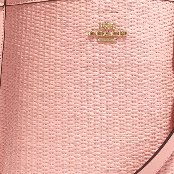 NWT Coach Outlet Mollie Bucket Bag 22 In Straw - Picture 7 of 7